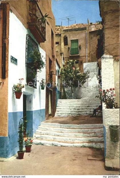 72254485 Alicante Gasse mit Treppen Alicante