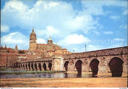 72564192 Salamanca Castilla y Leon Catedral y Puenta Romano