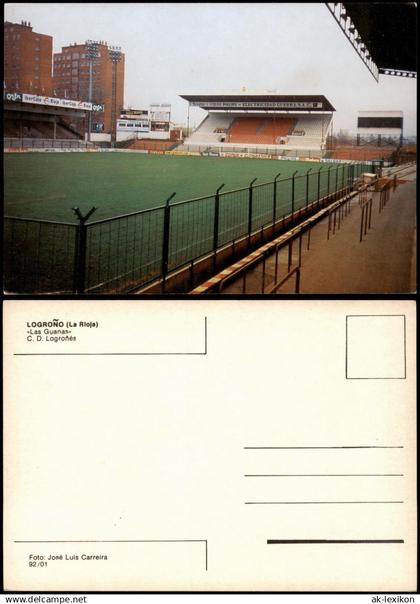 Logroño Fußball Stadion Stadium in LOGROÑO (La Rioja) Las Guanas 1992