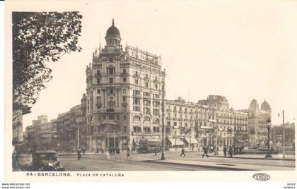 POSTAL    BARCELONA  - CATALUÑA  -PLAZA DE CATALUÑA