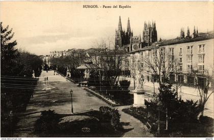 CPA Espagne Burgos - Paseo del Espolon (282299)