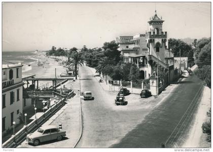 ESPAGNE - BENICASIM - Paseo de la Villas y carretera de CASTELLON (1961)