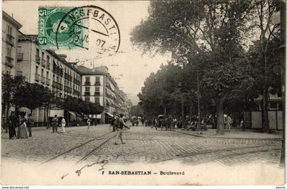 CPA Espagne San Sebastian - Boulevard (282324)