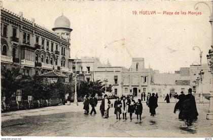 PC SPAIN HUELVA PLAZA DE LAS MONJAS (a61038)