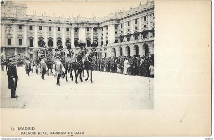 Madrid - Palacio real, Carroza de Gala