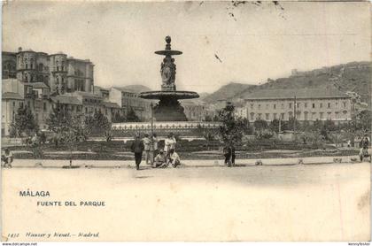 Malaga - Fuente del Parque