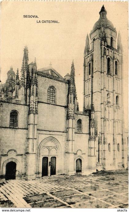 CPA Espagne SEGOVIA - La catedral (304612)