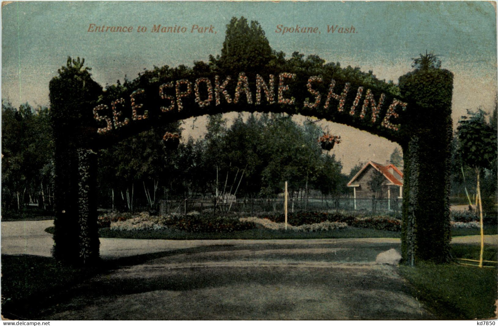 Spokane - Entrance to Manito Park