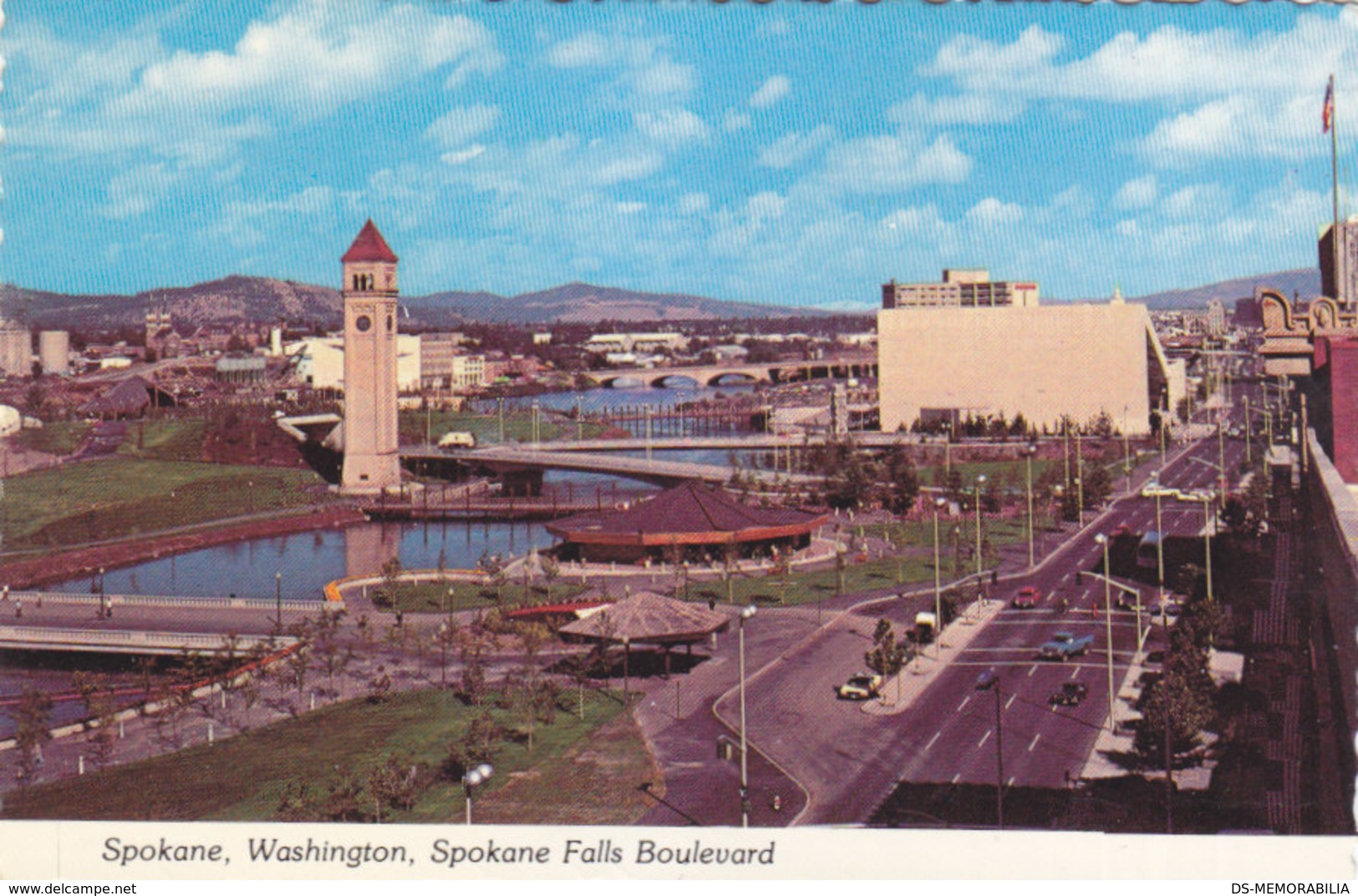 Spokane - Spokane Falls Boulevard , Clock Tower