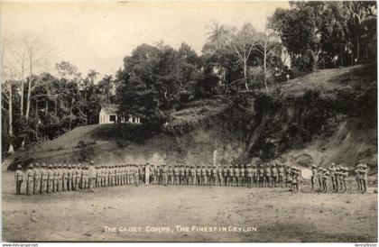 Ceylon - The Cadet Corps