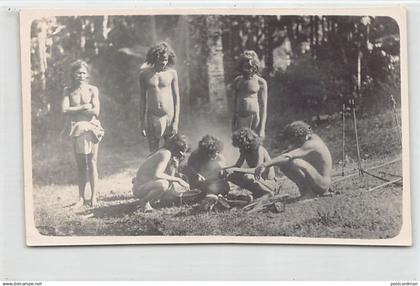 Sri Lanka - Aborigines of Ceylon - PHOTOGRAPH Postcard Size - Publ. unknown