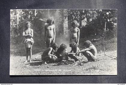 CEYLAN - Carte postale photo d'Aborigènes - L 154869