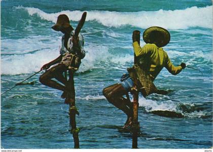 CPM Stilt Fishing CEYLON SRI LANKA (1086109)