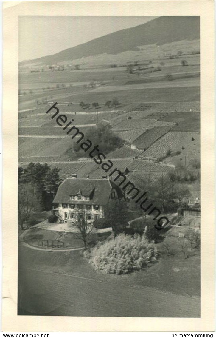 St-Aubin-Sauges - Maison de Repos - gel. 1957