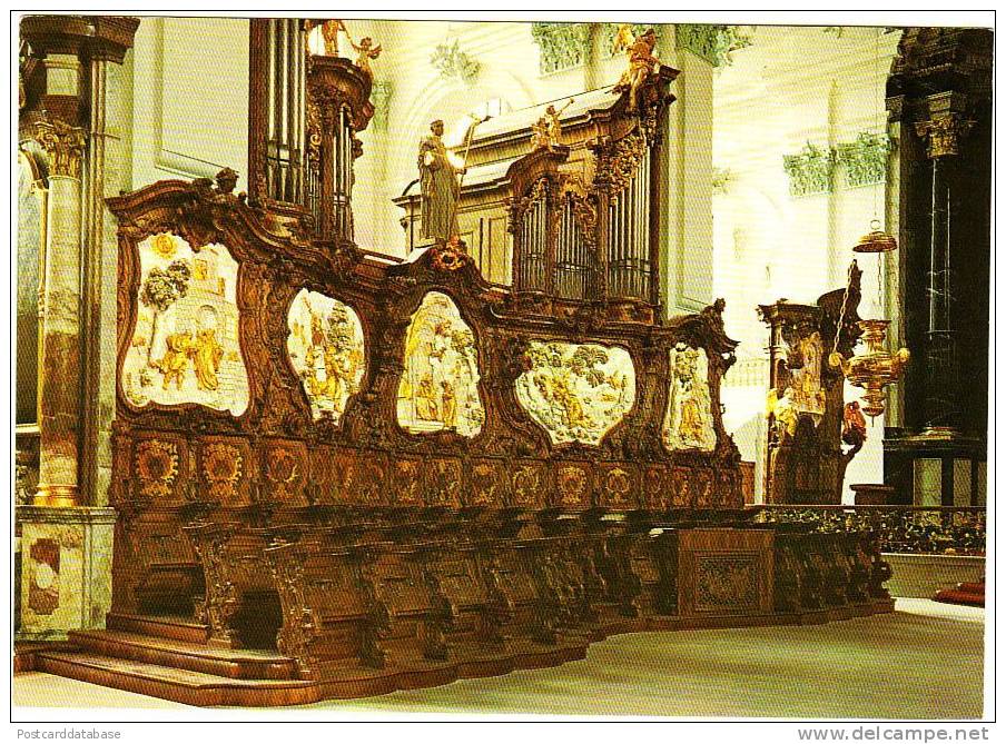 St. Gallen - Barock Kathedrale - & orgel, organ, orgue