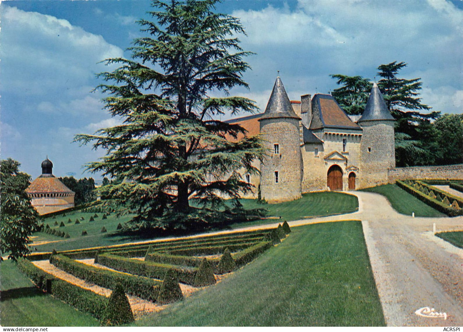 ST GEORGES LES BAILLARGEAUX Château de Vayres  16 (scan recto verso)MG2858