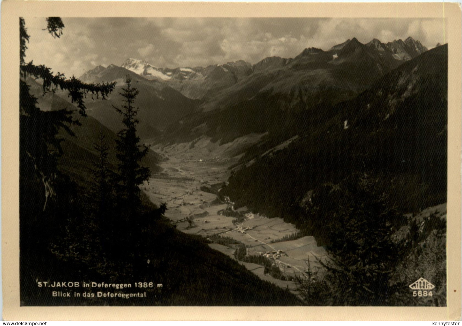 St. Jakob, Blick in das Defereggental