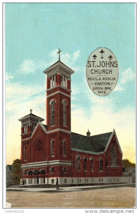 ST JOHN S CHURCH PASTOR ... GREEN BAY