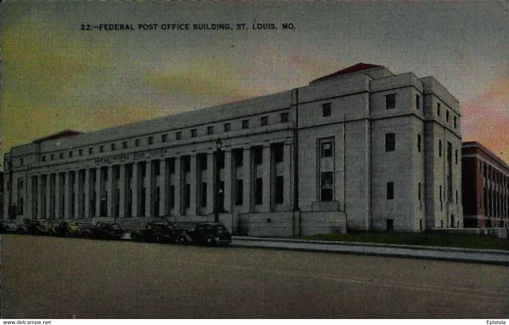 ►  St Louis (Missouri)  FEDERAL POST OFFICE BUILDING 1930/40s   Mo.