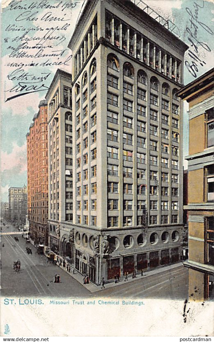 ST. LOUIS (MO) Missouri Trust and Chemical Buildings - Publ. Raphael Tuck & Sons