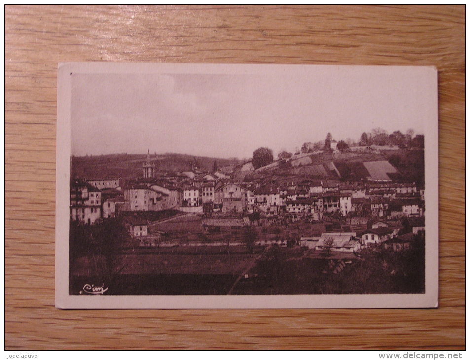 St Marcellin Vue Générale  Isère 38 CPA Post Card Carte Postale France