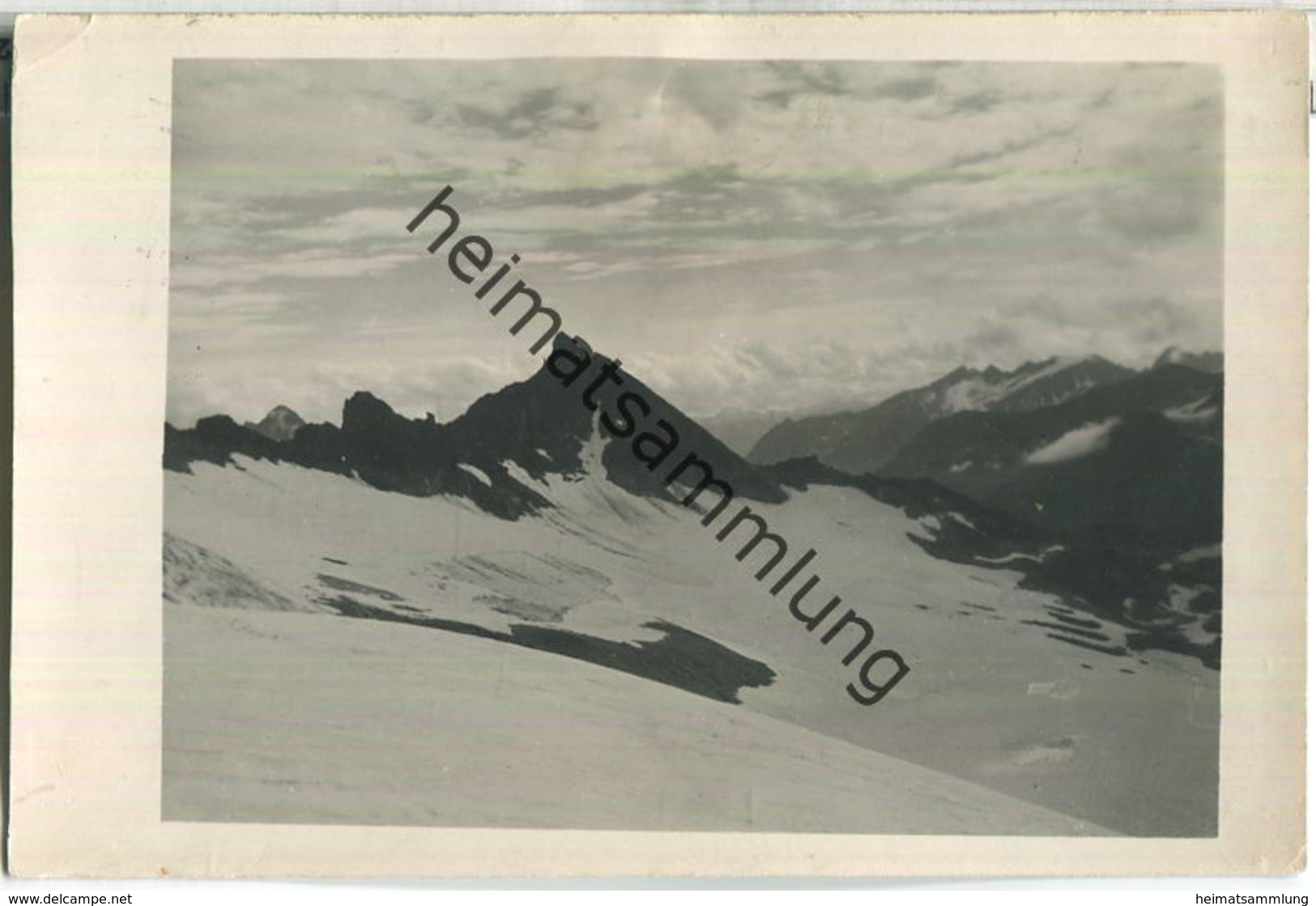 St. Pöltnerweg zur Rudolfshütte - Glockenkogl vom oberen Taberkees - Foto-AK - Verlag Alpenverein Sektion St. Pölten