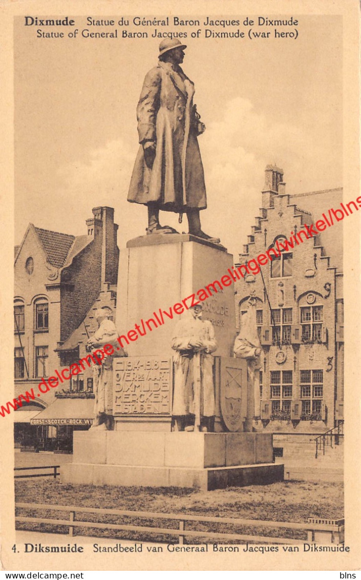 Standbeeld van Generaal Baron Jacques van Diksmuide - Diksmuide