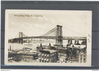 NEW YORK CITY -WILLIAMSBURG BRIDGE  -