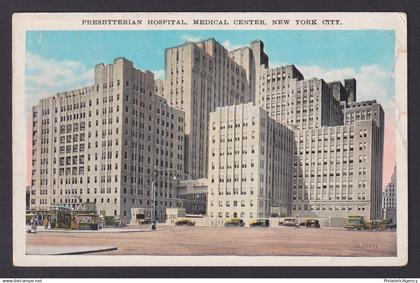 Postcard, United States, New York City NY, Presbyterian Hospital, Medical Center