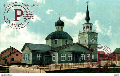 RUSSIAN CHURCH  SITKA ALASKA   ALASKA USA