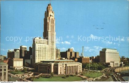 72307383 Columbus Ohio City-Hall mit Veque-Lincoln Tower Columbus Ohio