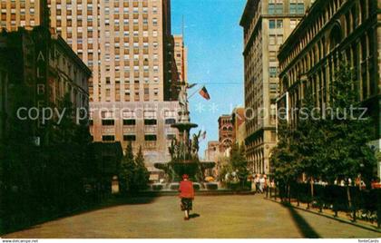 72715858 Cincinnati Ohio Fountain Square Cincinnati