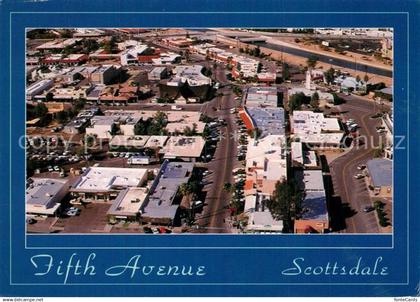 73577654 Scottsdale Aerial view of famous Fifth Avenue