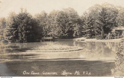 Oak Grove Cemetery Springfield MA Massachusetts RPC Old Postcard