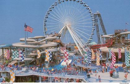 Raging Waters Theme Park New Jersey NJ USA Postcard