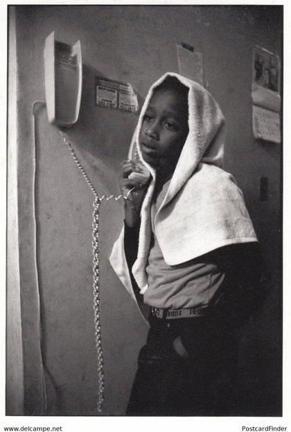 Spanish Harlem Telephone Hoody Child American Youth Didler Ruef Award Postcard