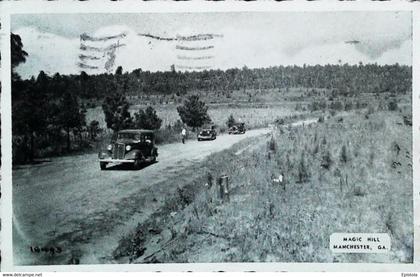 ► Automobile Vintage  MAGIC HILL  Manchester  GA.   1943  Roadside