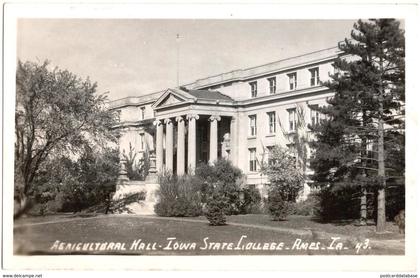 Agricultural Hall - Iowa State College - Ames - Iowa