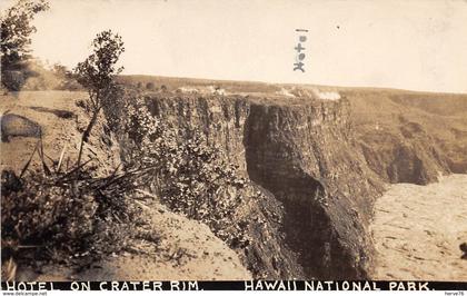 ETATS-UNIS - HAWAII NATIONAL PARK - Hôtel on crater rim