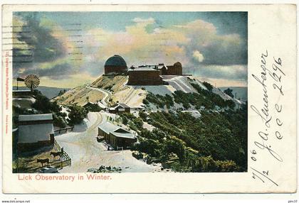 CALIFORNIA, CA - Lick Observatory