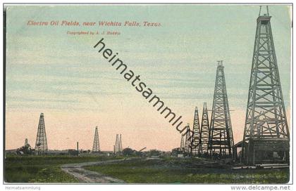 California - Wichita Falls - Electra Oil Fields - Erdöl - oil