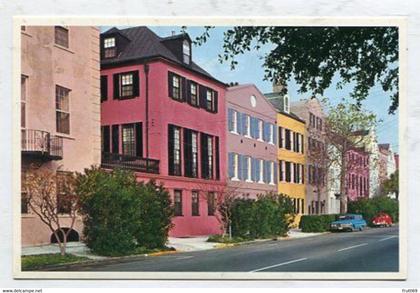 AK 095100 USA - South Carolina - Charleston - Rainbow Row