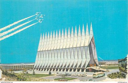 Postcard United States > CO - Colorado > Colorado Springs Cadet chapel US Air Force Academy