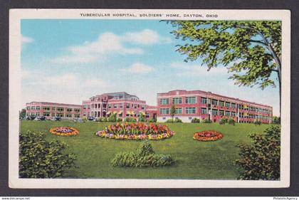 Postcard, United States, Dayton OH, Tubercular Hospital, Soldiers' Home