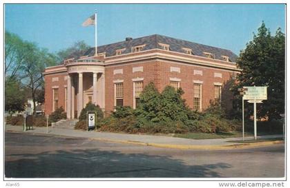 Georgetown DE Delaware, US Post Office, Architecture, on c1950s/60s Vintage Postcard