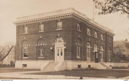 Eugene Oregon, Post Office Building, c1910s Vintage Real Photo Postcard