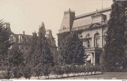 Eugene Oregon, University of Oregon Campus Buildings, c1910s Vintage Real Photo Postcard