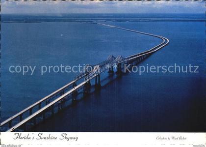 72479190 Bradenton Floridas Sunshine Skyway Fliegeraufnahme