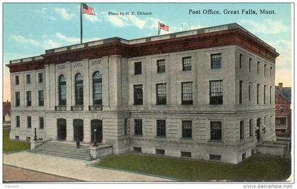 etats unis. post office, great falls