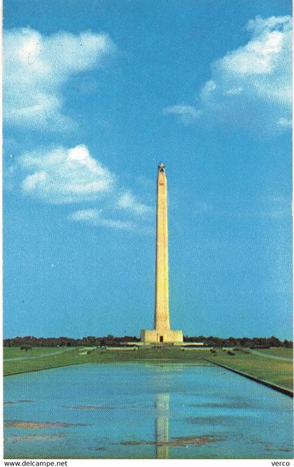 Carte POSTALE  Ancienne  de  HOUSTON - San Jacinto Memorial Monument